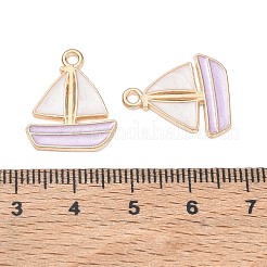 Alloy Enamel Pendants&nbsp;AL-CBAE435-15G-02