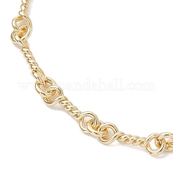 Brass Twist Bar Link  Bracelets for Women&nbsp;BJEW-JB12574