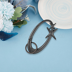 Zinc Alloy Key Clasps&nbsp;FIND-WH20026-009B