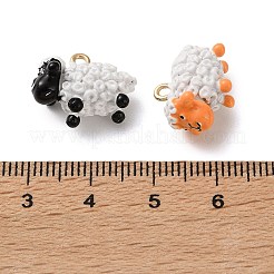 Alloy Enamel Pendants&nbsp;FIND-Z117-18G