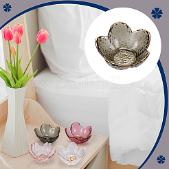 Glass Salad Bowl&nbsp;AJEW-WH0348-469A