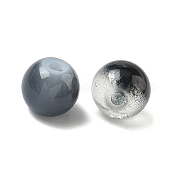 混合スタイルのガラスビーズ  混合図形  ブラック  6~18x6~14x5~10mm  穴：1.2~6mm&nbsp;GLAA-XCP0001-70H