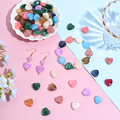 100Pcs Opaque Acrylic Beads&nbsp;OACR-PA0002-18