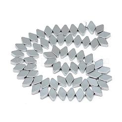 Electroplate Non-magnetic Synthetic Hematite Bead Strands&nbsp;G-Q486-13I