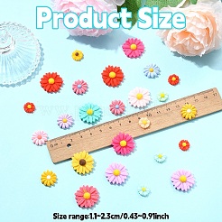15Pcs 3 Styles Resin Cabochons Sets&nbsp;CRES-YW0002-32A
