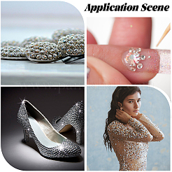 950Pcs Resin Rhinestone Cabochons&nbsp;CRES-WH20004-03C
