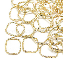 Brass Open Back Bezel Pendants&nbsp;KK-N200-042