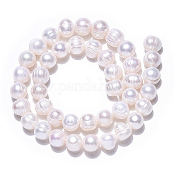 Natural Cultured Freshwater Pearl Beads Strands&nbsp;PEAR-S001-8-9mm-3