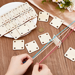 Wooden Knitting Loom Board&nbsp;DIY-WH0591-143D
