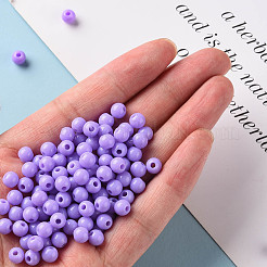 Opaque Acrylic Beads&nbsp;X-MACR-S370-C6mm-A32