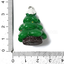 Christmas Theme Opaque Resin Pendants&nbsp;RESI-I336-01P-11
