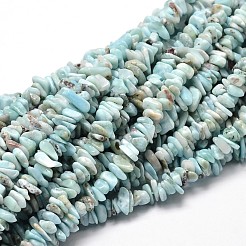 Chip Natural Larimar Bead Strands&nbsp;G-M349-09