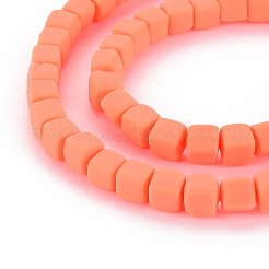 Handmade Polymer Clay Beads Strands&nbsp;X-CLAY-T020-09G
