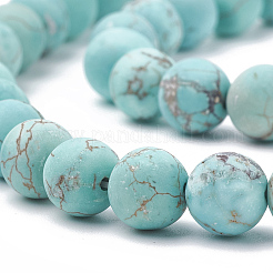 Natural Howlite Beads Strands&nbsp;X-G-T106-185-1