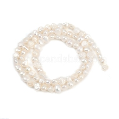 Natural Cultured Freshwater Pearl Beads Strands&nbsp;PEAR-P064-19D-09A