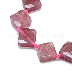 Natural Strawberry Quartz Beads Strands&nbsp;G-G106-H04-02