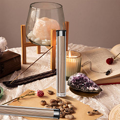 Transparent Tube Plastic Bead Containers with Lids&nbsp;FIND-WH0176-10A