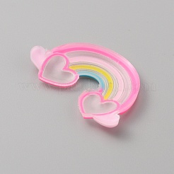 PVC Plastic Cabochons&nbsp;SIL-WH0019-15D