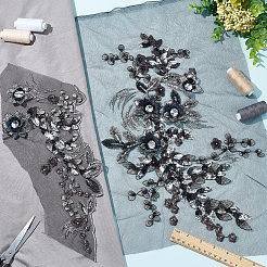 1 Set Polyester Embroidery Ornament Accessories&nbsp;PATC-BC0001-02A