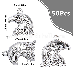 50Pcs Tibetan Style Zinc Alloy Pendants&nbsp;FIND-SC0006-30