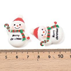 Christmas Opaque Resin Cabochons&nbsp;CRES-Z015-01E
