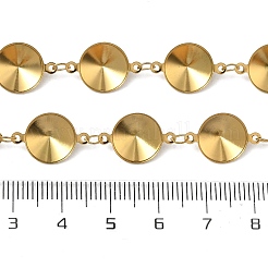 304 Stainless Steel Rhinestone Cup Chains&nbsp;CHS-K023-08B-G