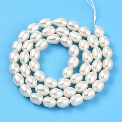 Natural Cultured Freshwater Pearl Beads Strands&nbsp;PEAR-N012-05Z-01