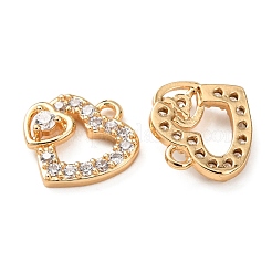 Brass with Cubic Zirconia Pendants&nbsp;KK-L270-06G