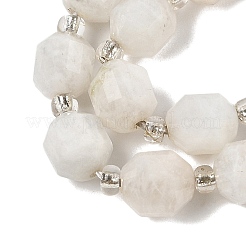 Natural Rainbow Moonstone Beads Strands&nbsp;G-K303-A35-8mm