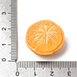 Fruit Theme Opaque Resin Cabochons&nbsp;RESI-C079-02E