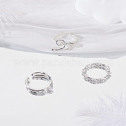 1Box Alloy Rings Sets for Women&nbsp;RJEW-LP0002-43
