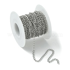 Tarnish Resistant 304 Stainless Steel Twisted Chains&nbsp;CHS-H007-61B