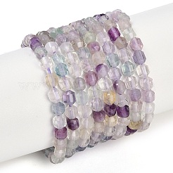 Natural Fluorite Beads Strands&nbsp;G-O201B-101A