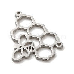 Tarnish Resistant 304 Stainless Steel Connector Charms&nbsp;STAS-O005-03P
