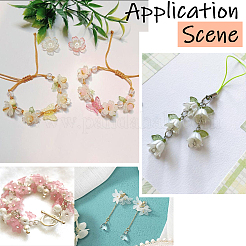 DIY Leaf & Flower Jewelry Making Kits&nbsp;DIY-SC0031-76