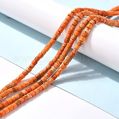 Natural Imperial Jasper Beads Strands&nbsp;G-P460-06E