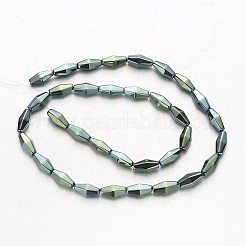Electroplate Non-magnetic Synthetic Hematite Bead Strands&nbsp;G-F300-27