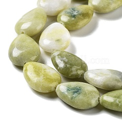 Natural Chinese Southern Jade Beads Strands&nbsp;G-L242-34