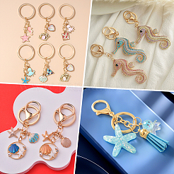 50Pcs Alloy Double Loops Jump Rings&nbsp;FIND-SP0005-48