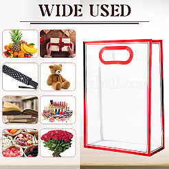 12Pcs Rectangle Plastic Gift Bags&nbsp;ABAG-SP0001-07C