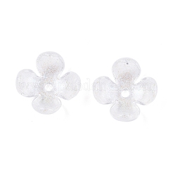 Transparent Acrylic Bead Caps&nbsp;OACR-ZX006-20