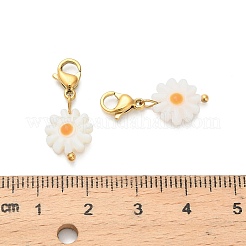 Shell Flower Pendant Decorations&nbsp;STAS-K306-66G