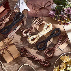 8 Bundles 4 Colors Flat Faux Suede Cord&nbsp;LW-CL0001-03A