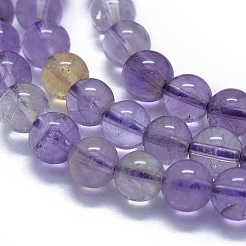 Natural Ametrine Beads Stretch Wrap Bracelets&nbsp;BJEW-D443-05