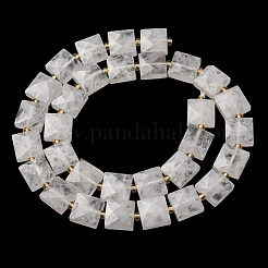 Natural Quartz Crystal Beads Strands&nbsp;G-F839-A31-01