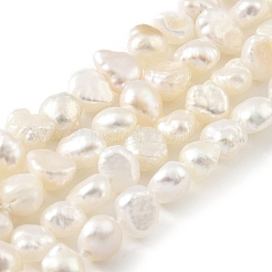 Natural Cultured Freshwater Pearl Beads Strands&nbsp;PEAR-A006-02B