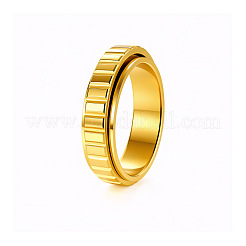 304 Stainless Steel Rotating Finger Rings for Men&nbsp;WG51C9D-01