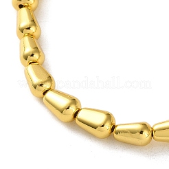 Electroplated Synthetic Non-magnetic Hematite Beads Strands&nbsp;G-Q1009-F01-6x8mm