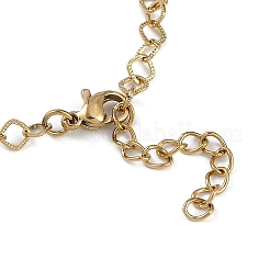 304 Stainless Steel Link Chains Bracelets for Women&nbsp;BJEW-G725-09G