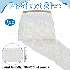 Polyester Lace Trim&nbsp;SRIB-WH0011-446D